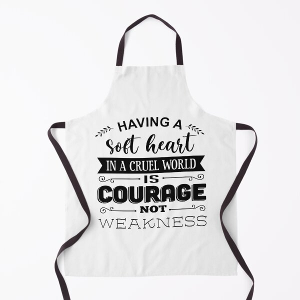Item preview, Having A Soft Heart In A Cruel World-Black designed and sold by Moeez Javed.