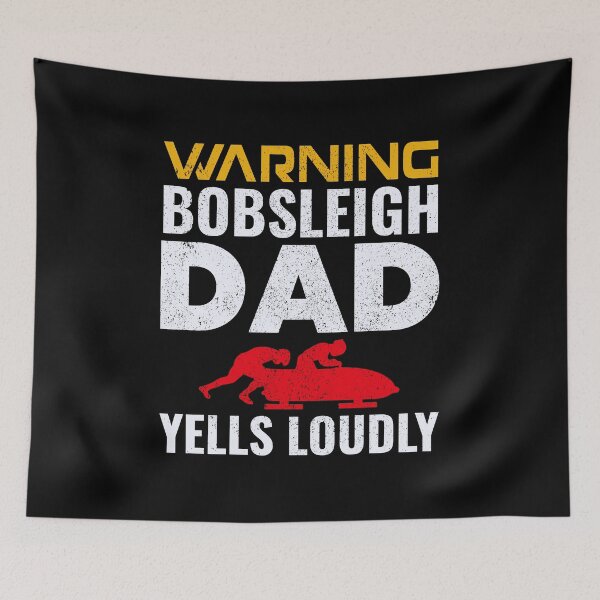 Item preview, Bobsleigh Bobsled Bobsleighing Dad Fathers day designed and sold by TastefulTees.