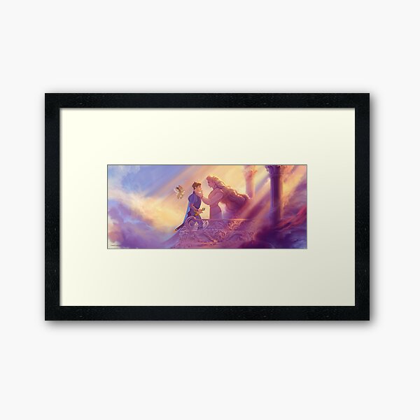 "Of Light and Darkness" - Print Framed Art Print