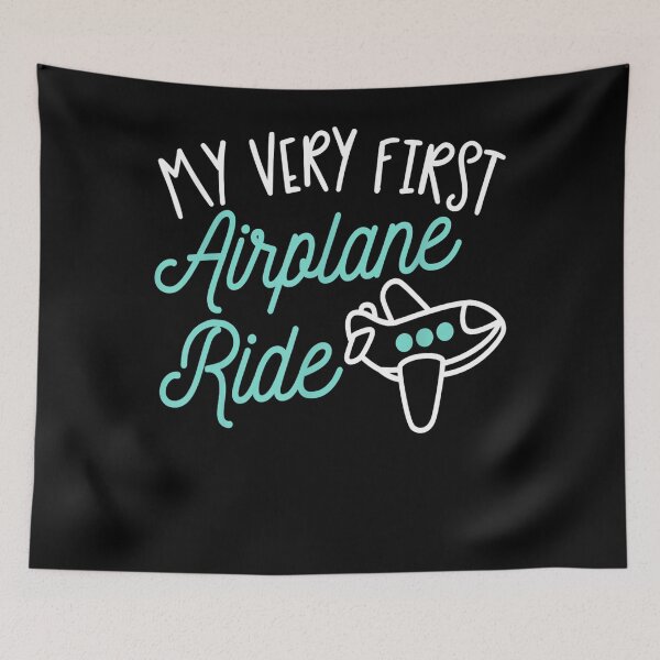 Item preview, First Plane Flight Shirt My Very First Airplane Ride Tee  designed and sold by leshiarivers.