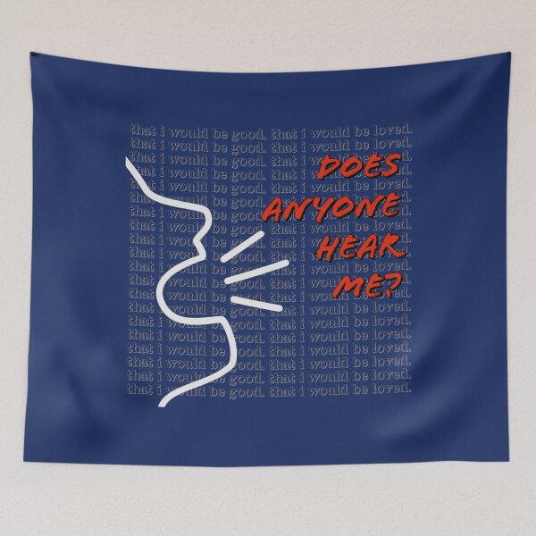 Item preview, Does Anyone Hear Me    designed and sold by sketchymandy.