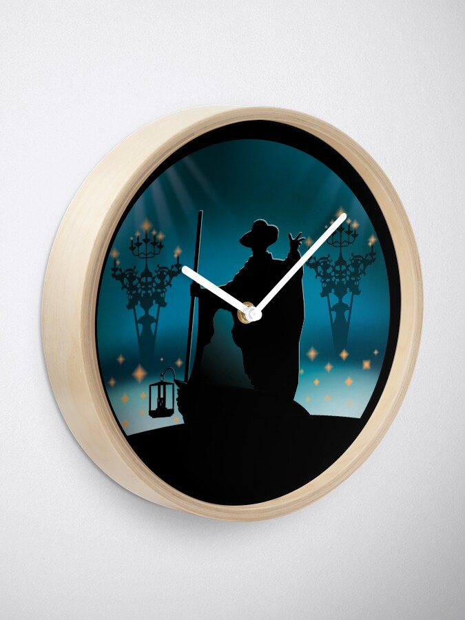 "Phantom of the Opera" Clock by Sheridanj Redbubble