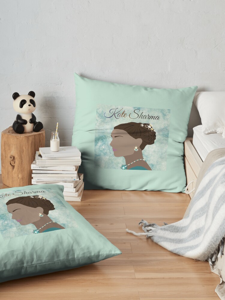 Alternate view of Kate Sharma Portrait Floor Pillow