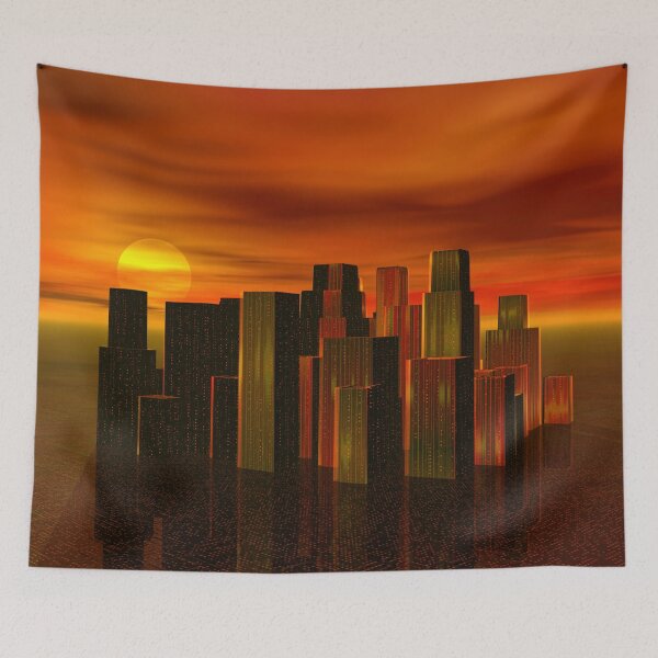 Item preview, City at Sunset designed and sold by Phil Perkins.