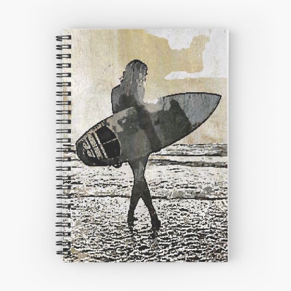 Item preview, Dawn Patrol Surfer girl designed and sold by gotucoveredart.