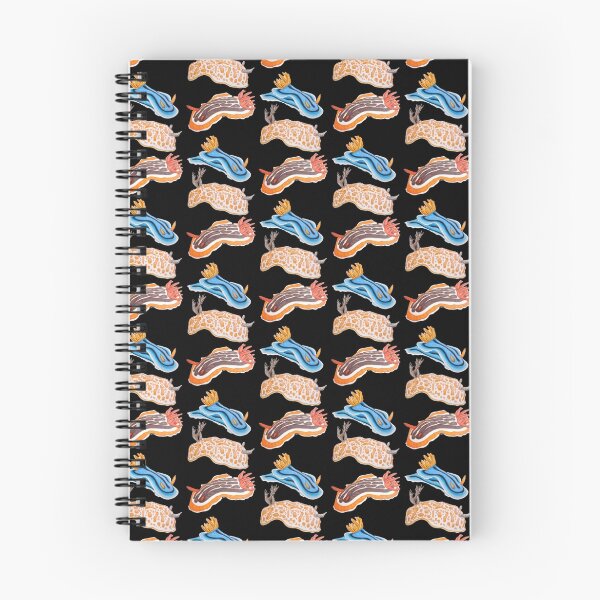 Item preview, Nudibranch sea slug on black designed and sold by Nephrurus1.