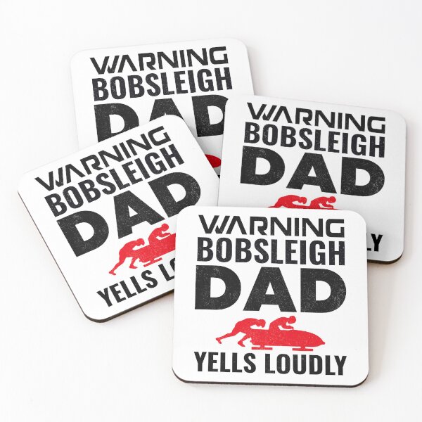 Item preview, Bobsleigh Bobsled Bobsleighing Dad Fathers day designed and sold by TastefulTees.