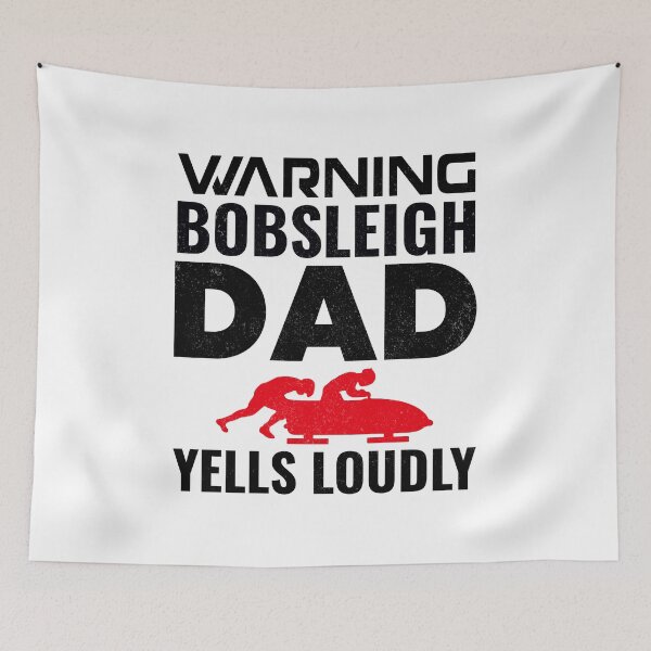 Item preview, Bobsleigh Bobsled Bobsleighing Dad Fathers day designed and sold by TastefulTees.