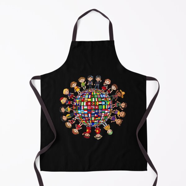 Item preview, Flags of the World Cultural diversity Kids around the Globe  designed and sold by leshiarivers.