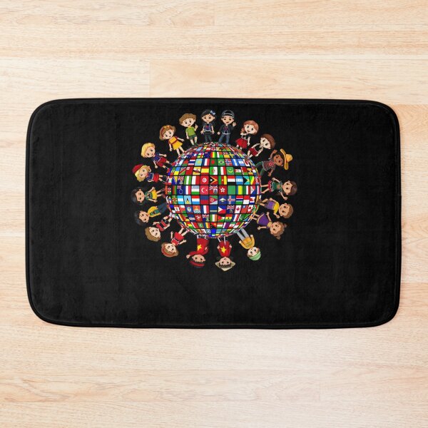 Item preview, Flags of the World Cultural diversity Kids around the Globe  designed and sold by leshiarivers.