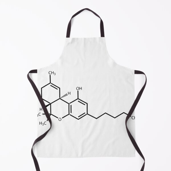 Item preview, THC Cannabinoid Chemical Structure Classic . designed and sold by mintonleanse.