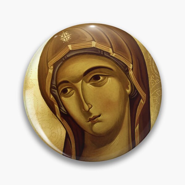 Item preview, Theotokos, Mother of Christ by Olga Bileski designed and sold by ikon-olga.