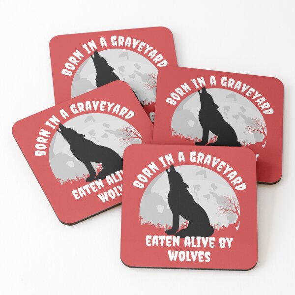Item preview, Born in a graveyard eaten alive by wolves-full moon wolves   designed and sold by BatupahatCr.
