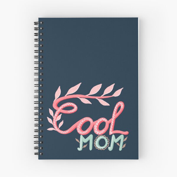 Artikelvorschau, Coole Mama Hand Schriftzug Laub pastellrosa grün entworfen und verkauft von OneLook.