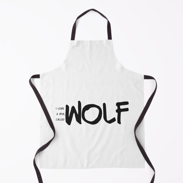Aperçu de l'œuvre J'aime un garçon qui s'appelle WOLF. Pelle ajustée créée et vendue par BatupahatCr.