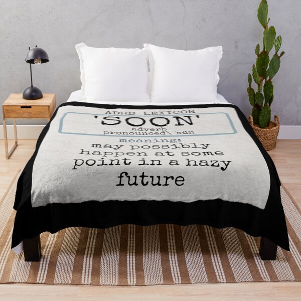 Item preview, ADHD - Lexicon - SOON meaning - May possibly happen in a Hazy Future designed and sold by TheBerriesADHD.
