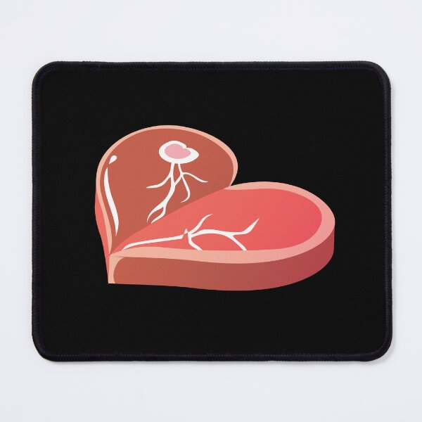 Vista previa del artículo con la obra «Amo mi carne de carnicero», diseñado y vendido por ProtonProject.