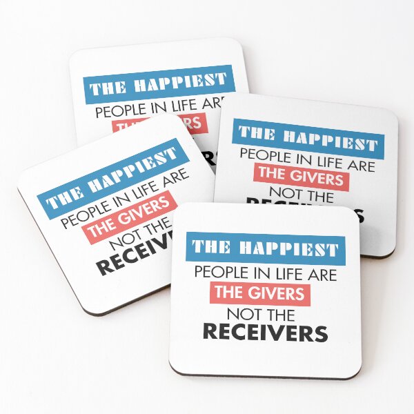 Item preview, the happiest people in life are the givers, not the receivers ,funny friend quotes 2022 designed and sold by BEE-CREATIVO.