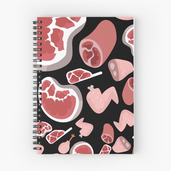 Item preview, Seamless Butcher Meat Pattern designed and sold by ProtonProject.