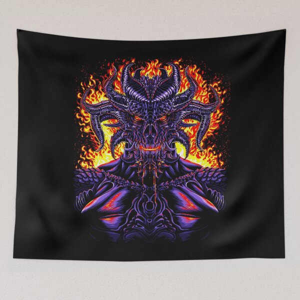 Item preview, hell demon designed and sold by albertocubatas.