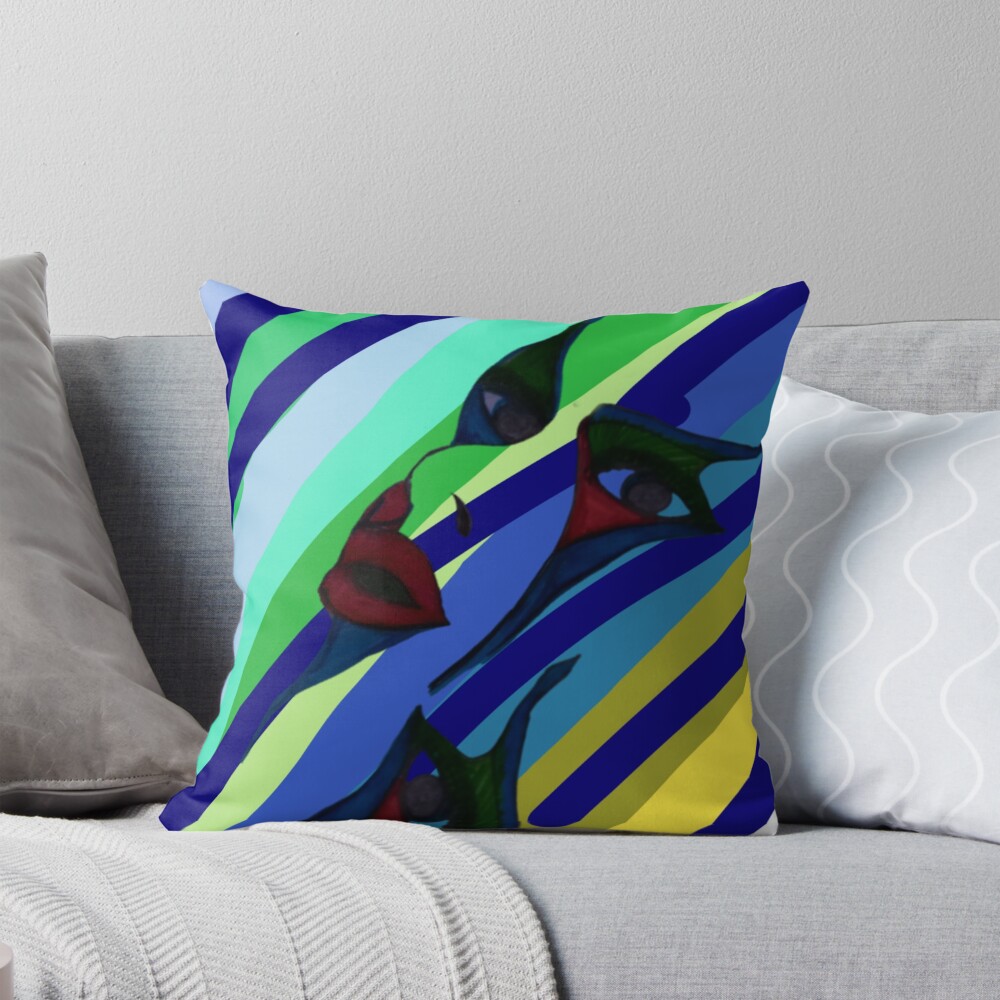 Item preview, Throw Pillow designed and sold by Ranikhan.
