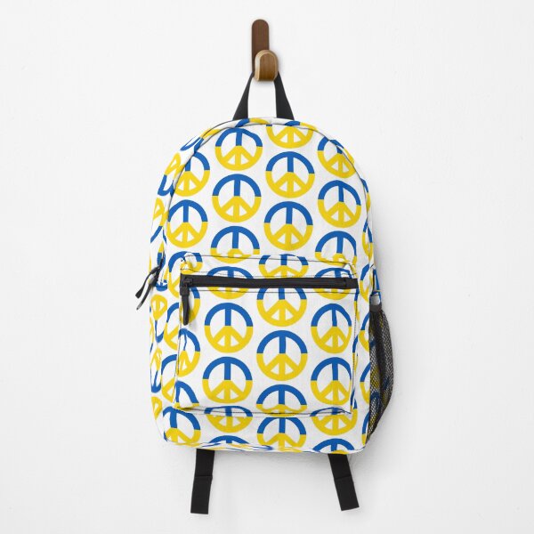 Item preview, Ukraine - Ban the Bomb Symbol - CND Icon designed and sold by Lovers and Ravers.