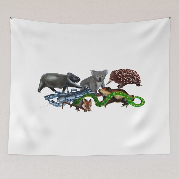 Item preview, Australian animals collage designed and sold by davidfraser.