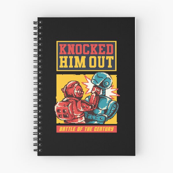 Item preview, Fighting Robots, Knocked Him Out Battle of the Century. 90's Gam designed and sold by JasonCacanisus.