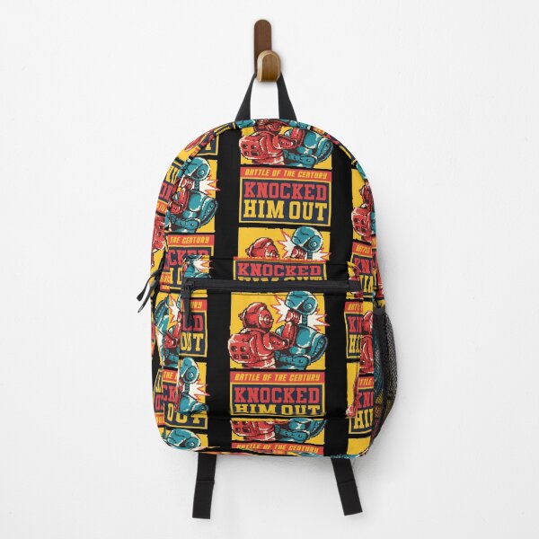 Item preview, Fighting Robots, Knocked Him Out Battle of the Century. 90's Gam designed and sold by JasonCacanisus.