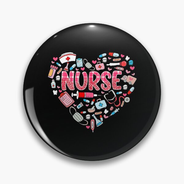 Item preview, Funny Nurse Heart Nursing RN Life Valentine's Day designed and sold by JasonCacanisus.