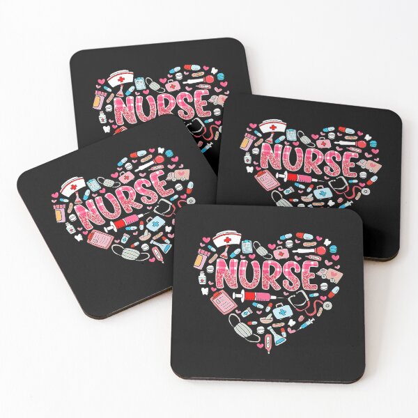 Item preview, Funny Nurse Heart Nursing RN Life Valentine's Day designed and sold by JasonCacanisus.
