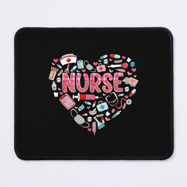 Item preview, Funny Nurse Heart Nursing RN Life Valentine's Day designed and sold by JasonCacanisus.