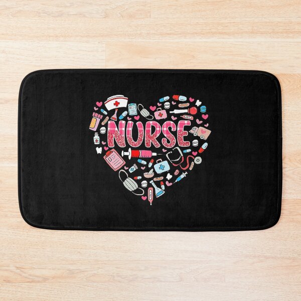 Item preview, Funny Nurse Heart Nursing RN Life Valentine's Day designed and sold by JasonCacanisus.