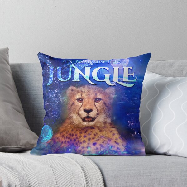 Item preview, Animals in the Jungle - Cheetah, Leopard, Cats, Cat, Wild Cat, Forest designed and sold by Astral Karma.