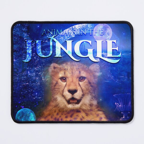 Item preview, Animals in the Jungle - Cheetah, Leopard, Cats, Cat, Wild Cat, Forest designed and sold by Astral Karma.