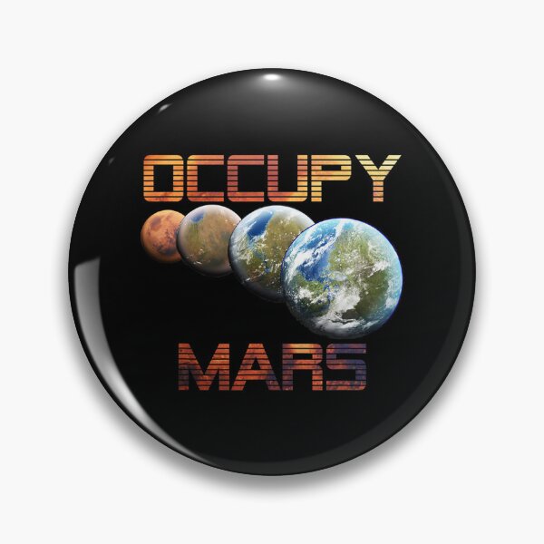 Item preview, Occupy Mars Terraform Space Astronomy Alien Life designed and sold by JasonCacanisus.