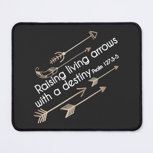 Item preview, Christian Design - Raising Arrows with Destiny - Psalm 127 designed and sold by simplydesignart.