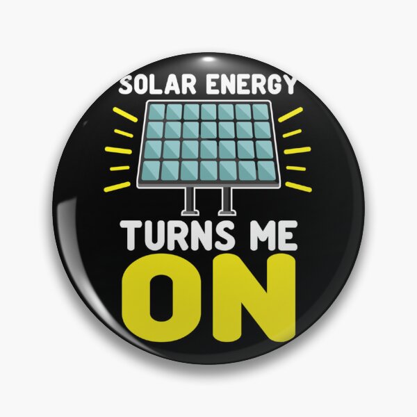 Item preview, Solar energy turns me on sun power renewable Essential . designed and sold by cardnoicgoth.