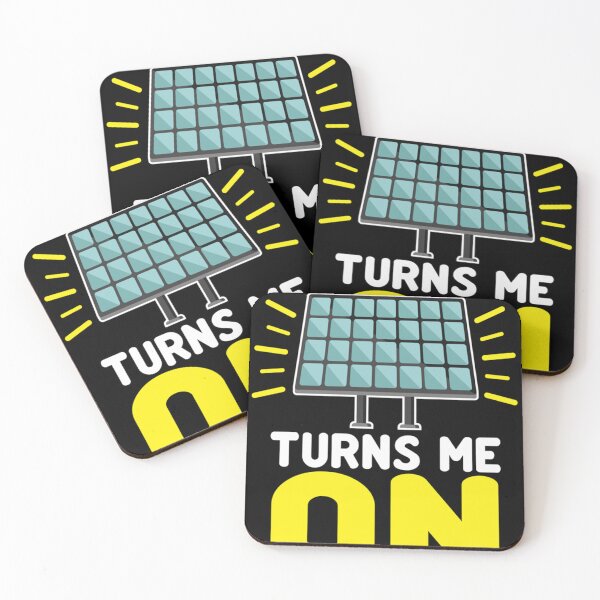 Item preview, Solar energy turns me on sun power renewable Essential . designed and sold by cardnoicgoth.