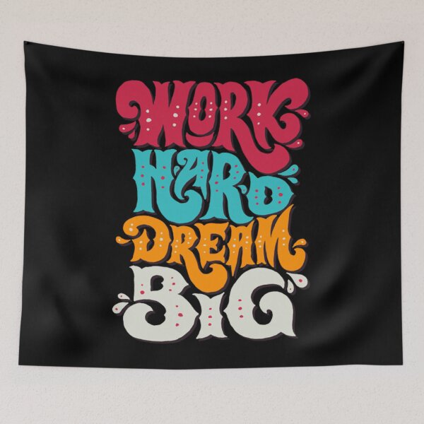 Item preview, Work Hard Dream Big designed and sold by JasonCacanisus.