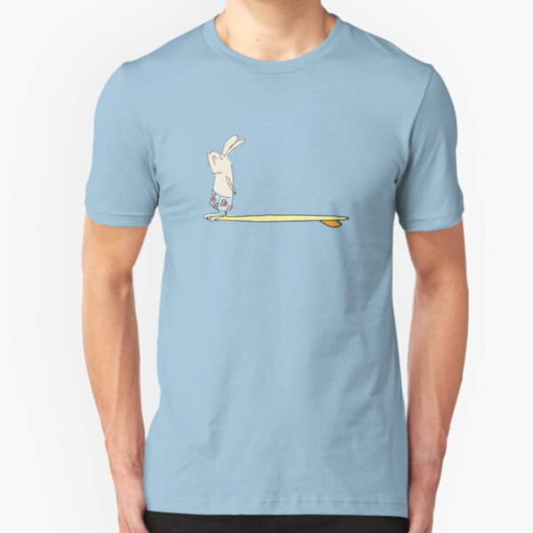 surf bunny Slim Fit T-Shirt