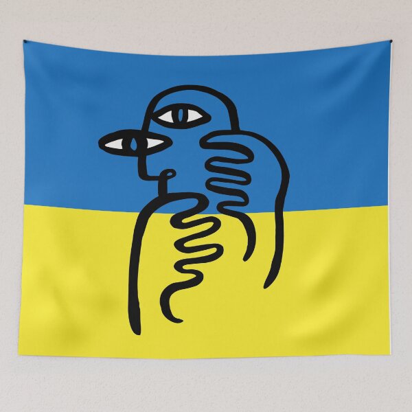 Item preview, Support Ukraine - Think Ukraine designed and sold by ceciliawaxberg.