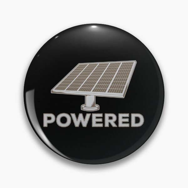 Item preview, Solar Panel Powered Classic . designed and sold by cardnoicgoth.