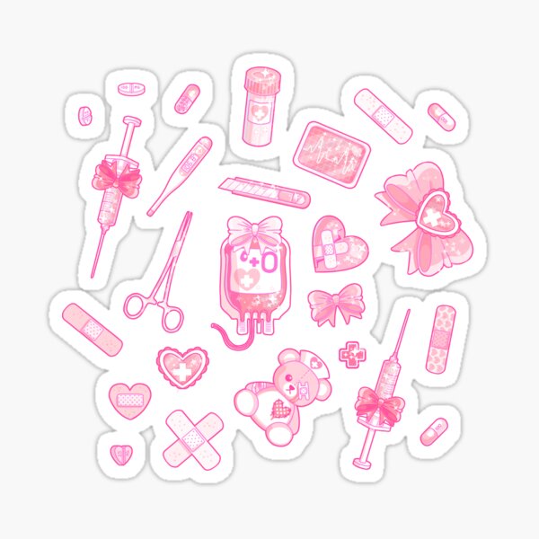 Menhera-chan Cute Girl Decorative Mixed Stickers - Girls Diary Scrapbooking  Sticker Decal Phone Doodle Stickers XWSHU