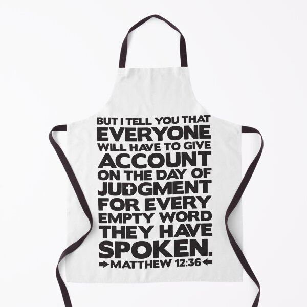 Item preview, Matthew 12:36 Day Of Judgment designed and sold by plushism.