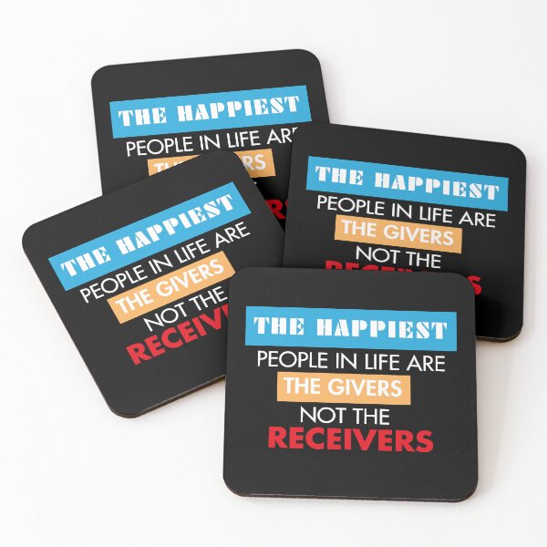 Item preview, the happiest people in life are the givers, not the receivers ,funny friend quotes 2022 designed and sold by BEE-CREATIVO.