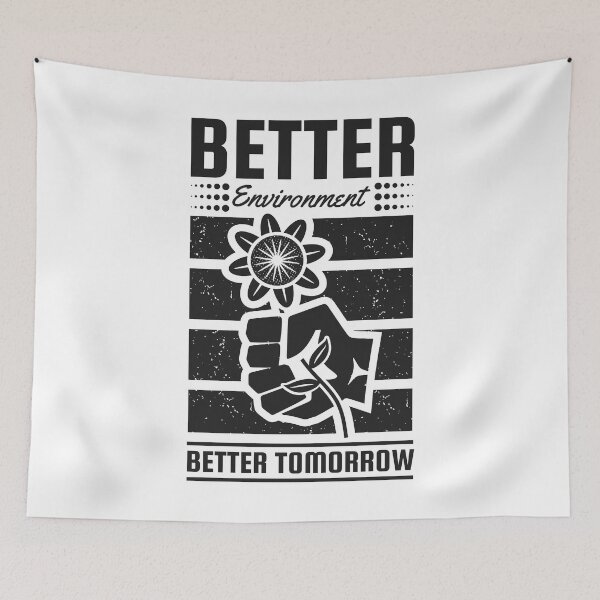 Item preview, Earth Day, Better Environment Better Tomorrow designed and sold by Fabvity.