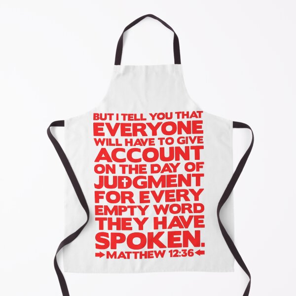 Item preview, Matthew 12:36 Day Of Judgment designed and sold by plushism.