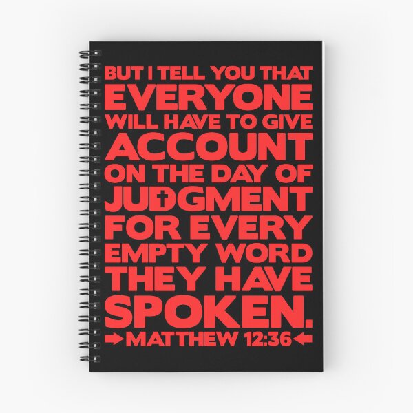 Item preview, Matthew 12:36 Day Of Judgment designed and sold by plushism.