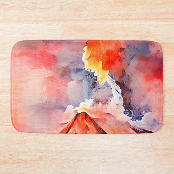 Item preview, Erupting Volcano Watercolour designed and sold by Arkneer.